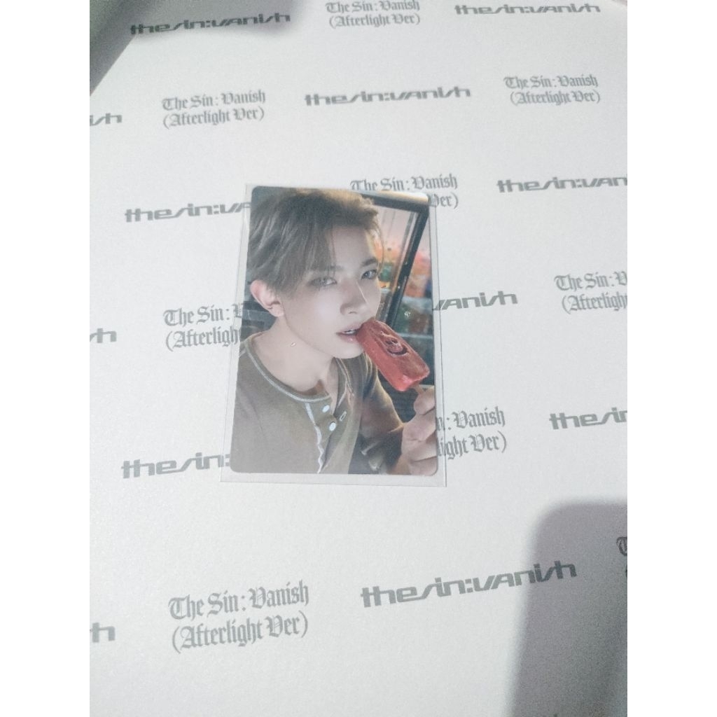 ( Ready Stock PC official Enhypen) PC heesung afterlight