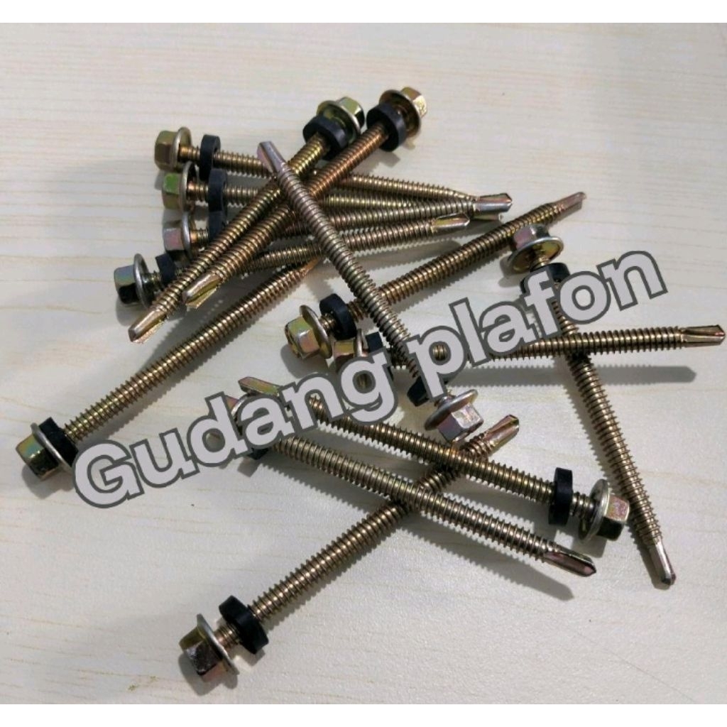 Sekrup Roofing 7cm/Skrup Wilson/Sekrup Baja Ringan/