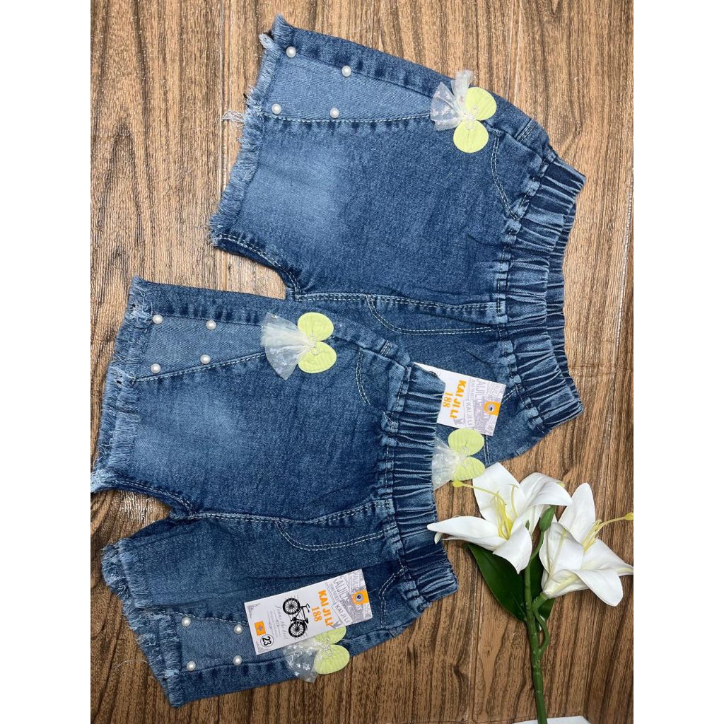 Hot Pants Import Anak Perempuan /Celana Jeans Pendek Anak Cewek
