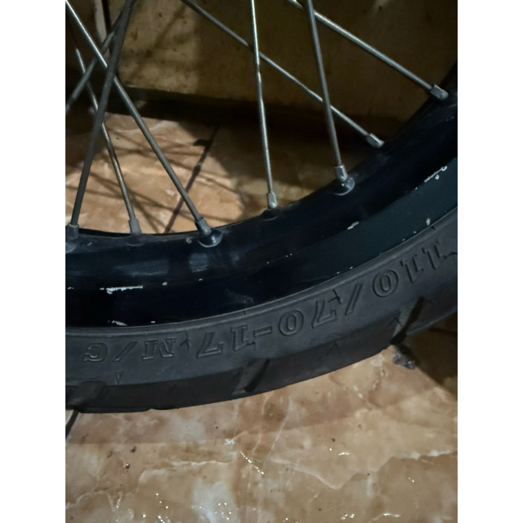 velg Scorpio  ring 17 jari jari tubbles