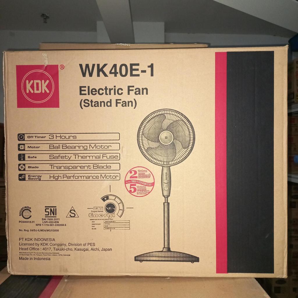 Stand Fan KDK WK40E1 kipas angin kdk standing fan Kdk 16 inch