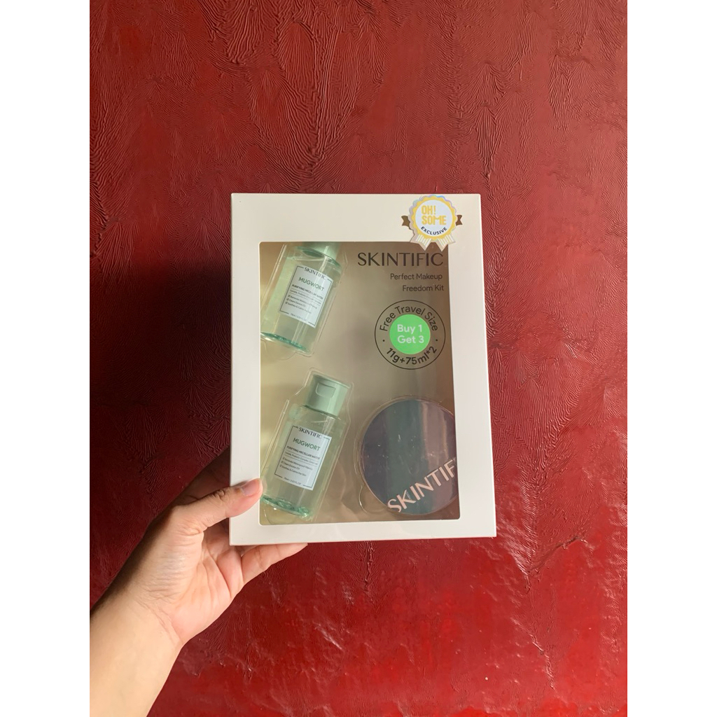 Skintific micellar water cushion shade ivory