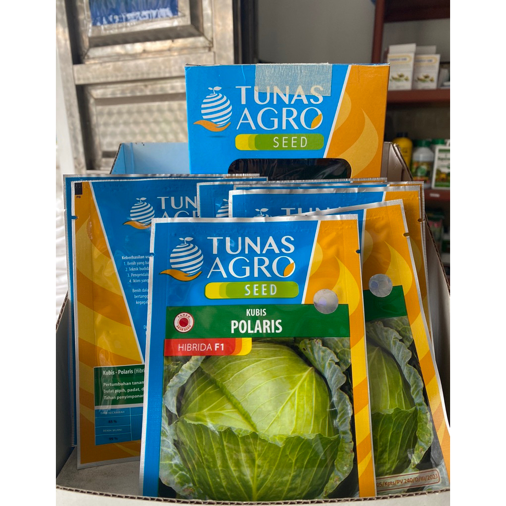 Polaris Benih Kubis 100 gr Tunas Agro