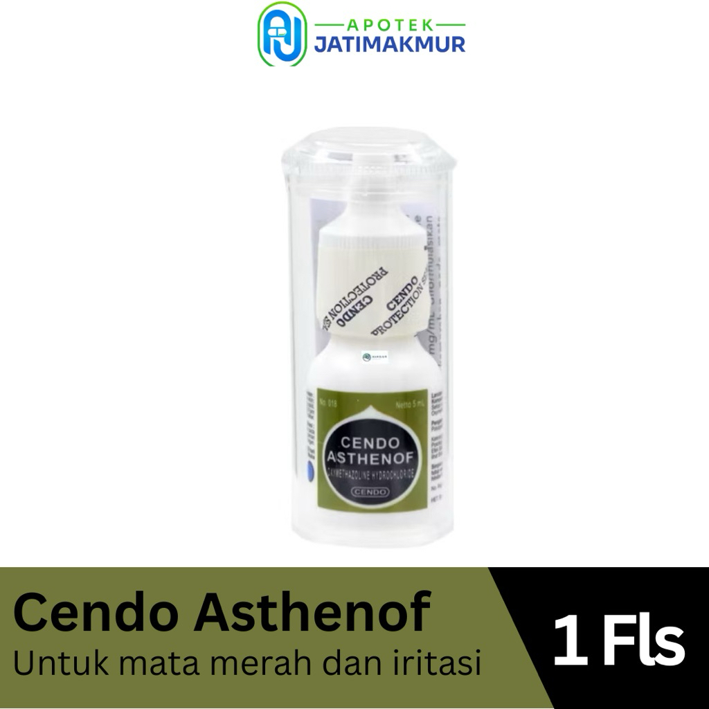 Cendo Asthenof  Tetes Mata - Menyegargan Mata dan Mengatasi Mata Merah dan Iritas