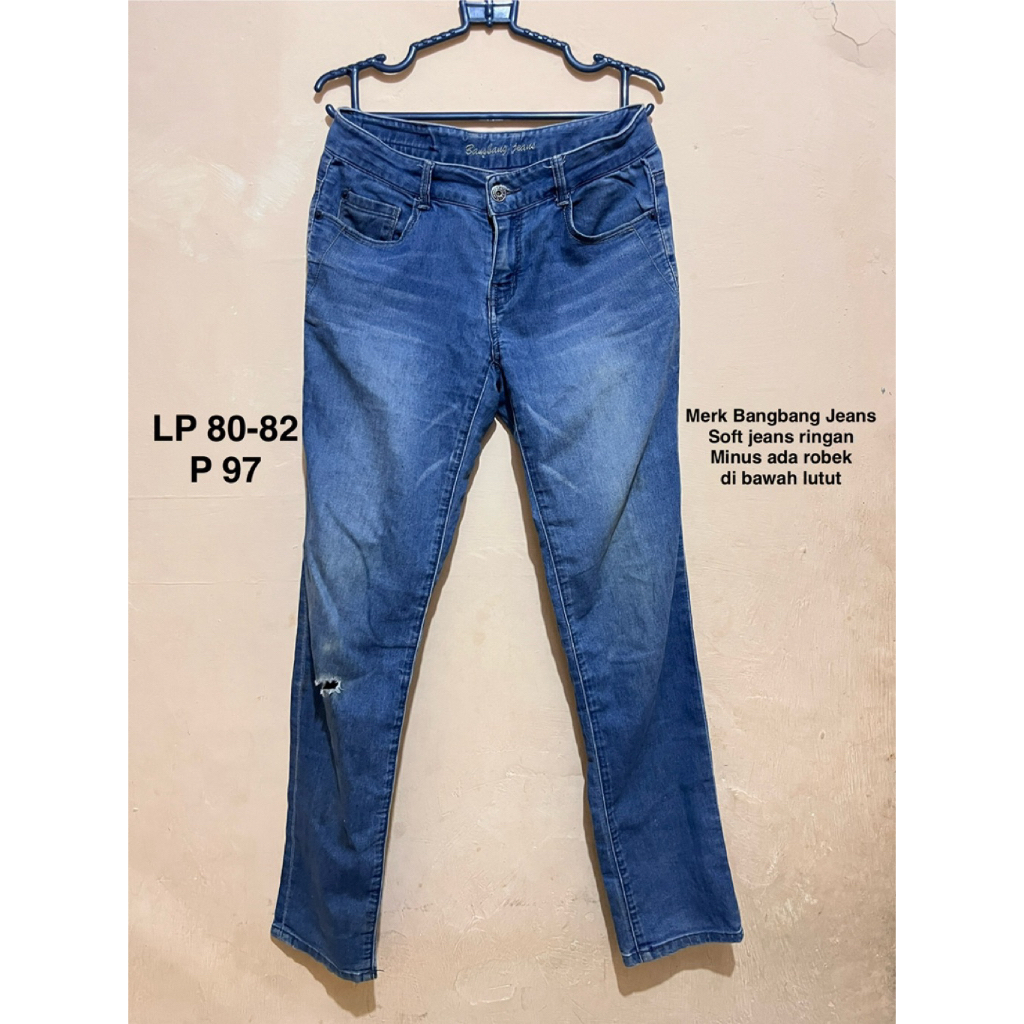 Celana Denim Wanita Bangbang Jeans Preloved