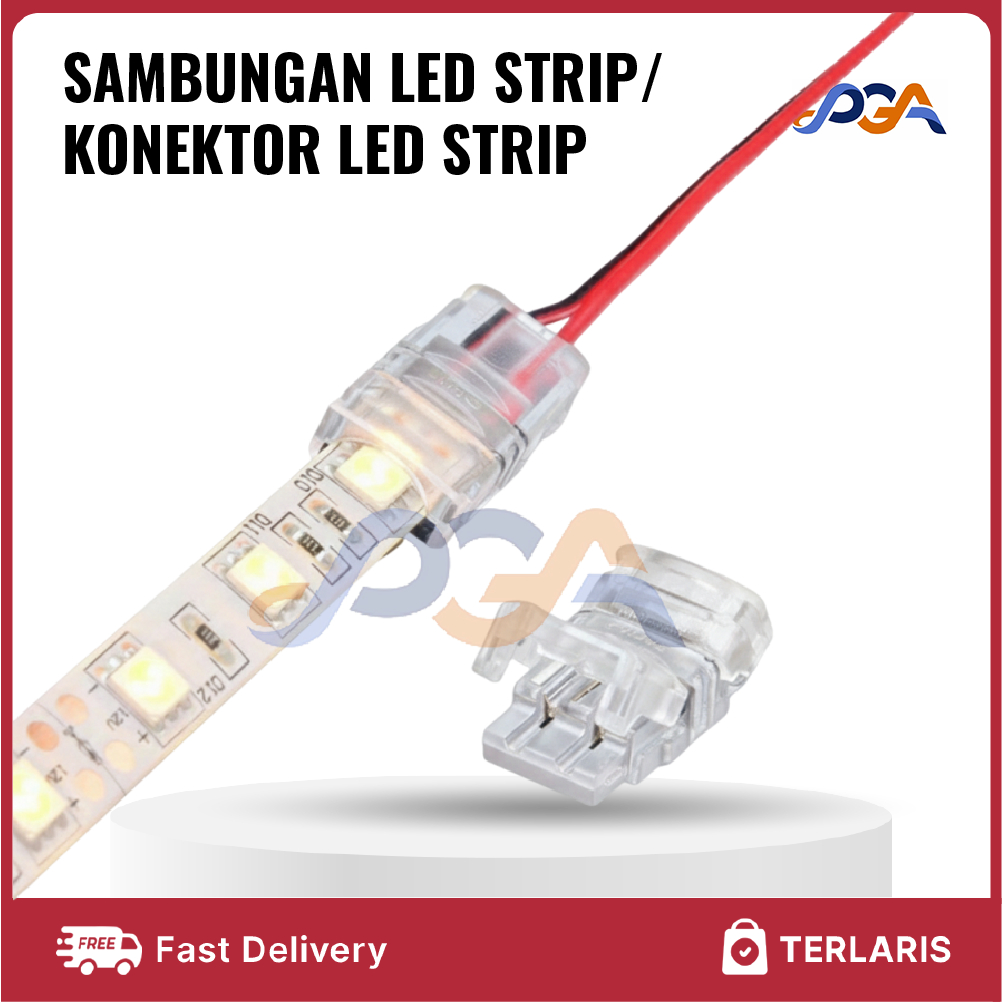 SAMBUNGAN LED STRIP / KONEKTOR LED STRIP