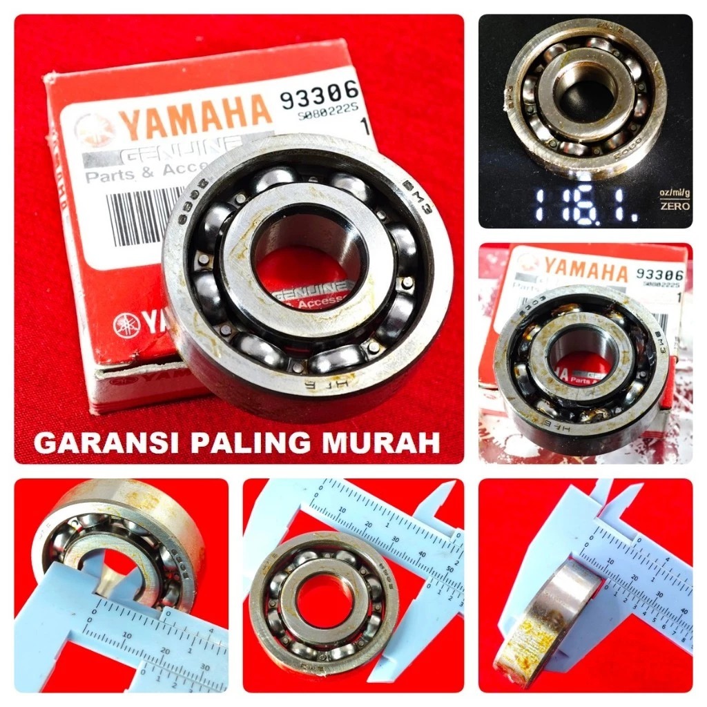 BEARING 6303 YAMAHA HND bering laker laher roda belakang as rasio kopling girbox velg   Tiger nmax o