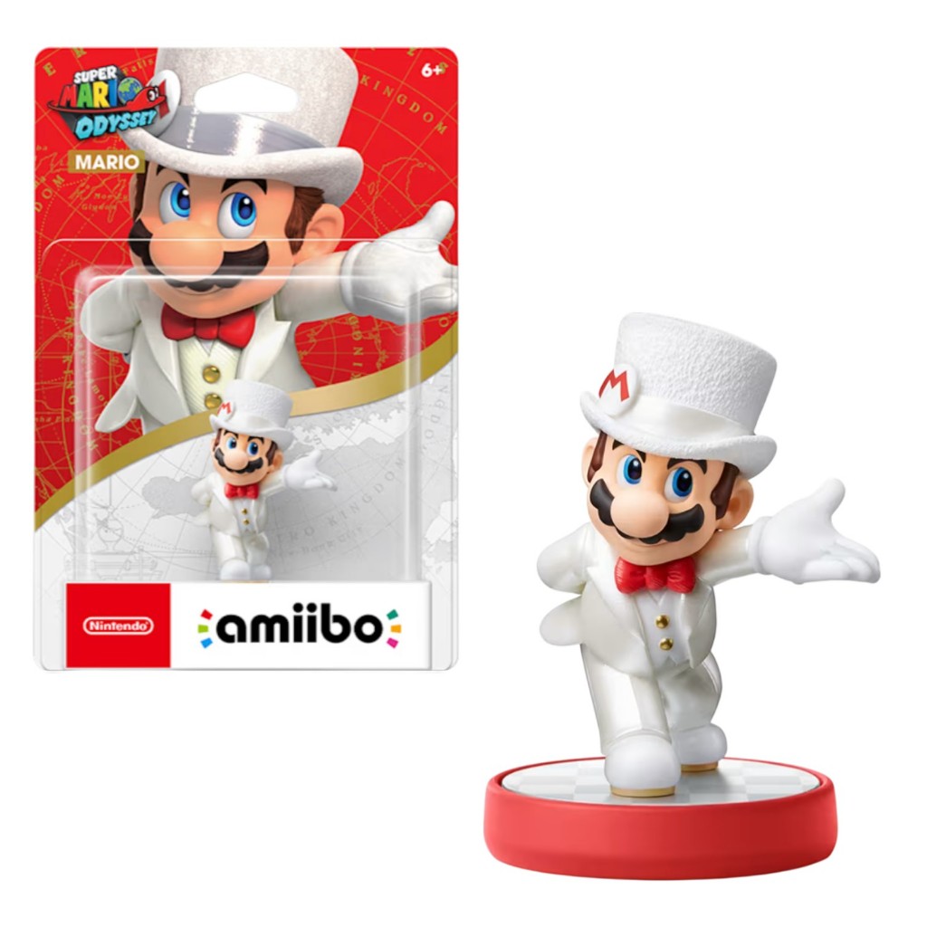 Nintendo Amiibo Mario Wedding Outfit Super Mario Odyssey