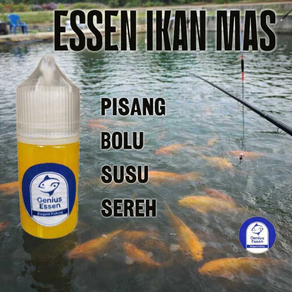 Essen Ikan Mas Pisang Bolu Susu Sereh Untuk Mancing Ikan Mas Rame Kilogebrus Original Genius Essen