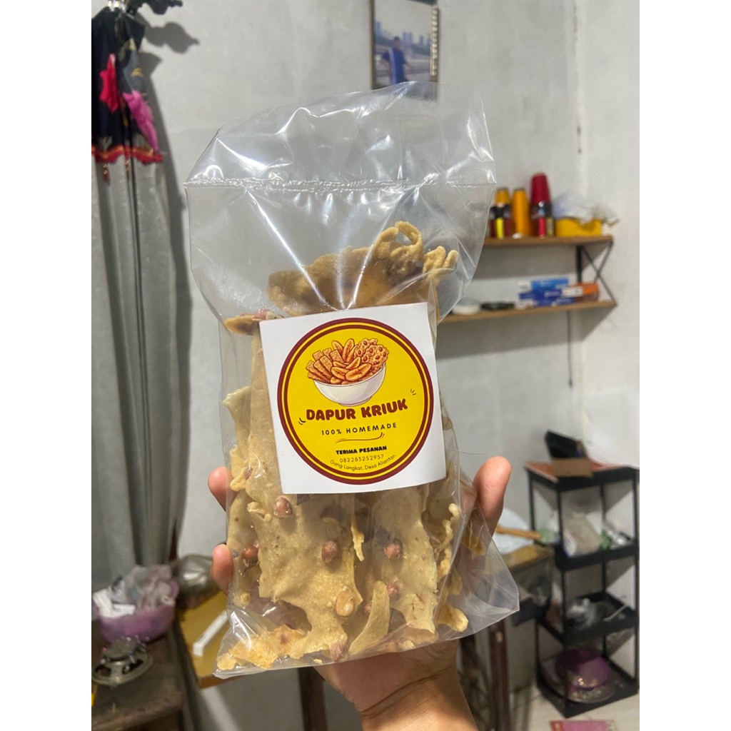 PEYEK KACANG TANAH 250gram- gurih & renyah