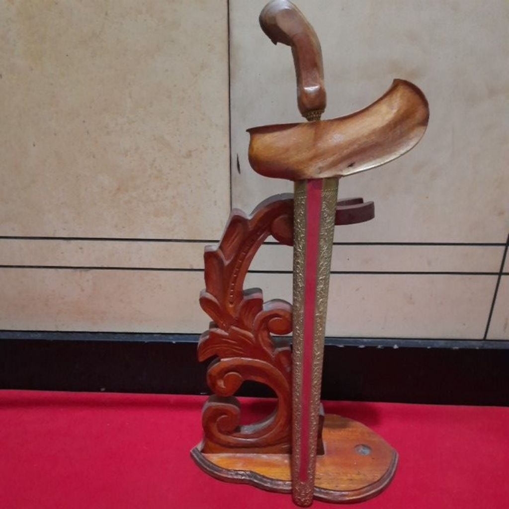 Keris Kyai Brojol Gonjo Iras Garapan Halus,Pamor Dwi Warno Sekar Kopi,Junjung Drajat