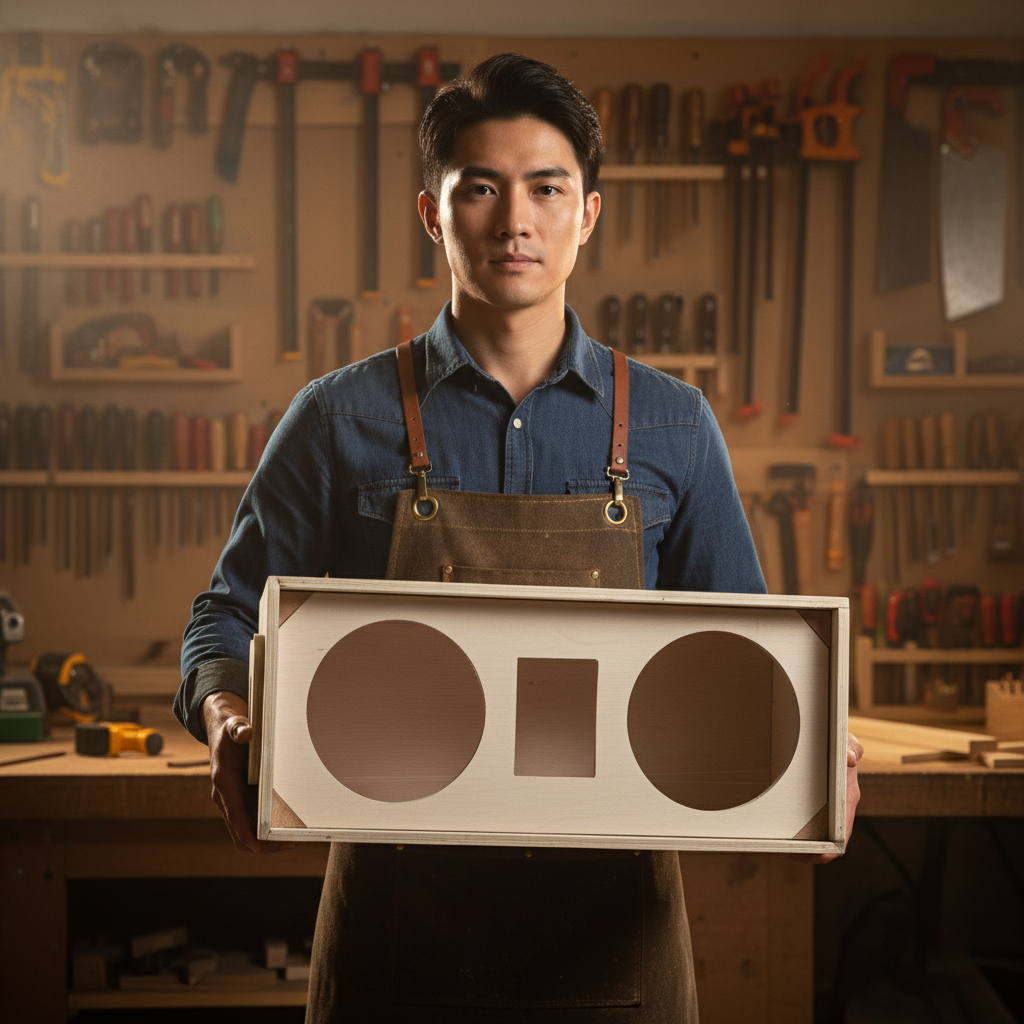 **GalleriSpeaker** Box Speaker Line Array 6 Inch Double + Tweeter AX-65 Bahan Premium