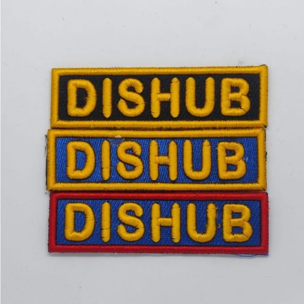 Bordir Timbul Dishub / Logo bordir Timbul Dishub