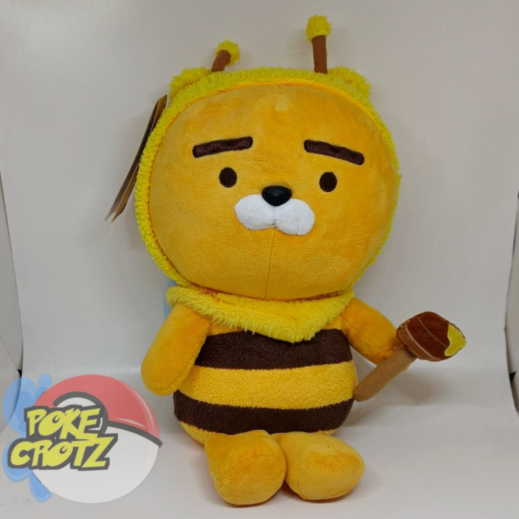 Boneka Kakao Friends Honey Bee Costume 28cm Ryan Plush Stuffed Animal Toy