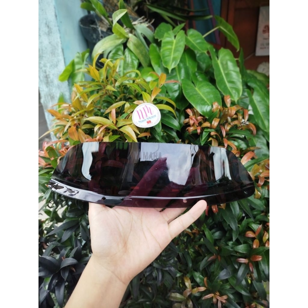 visor batok lampu depan yamaha robot v80 custom nam project