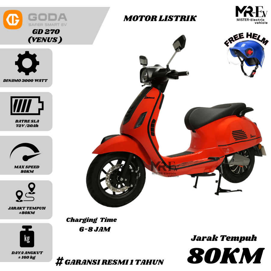 GODA VENUSTERBARU GODA VENUS GD 270 GARANSI RESMI 1 TAHUN GD270