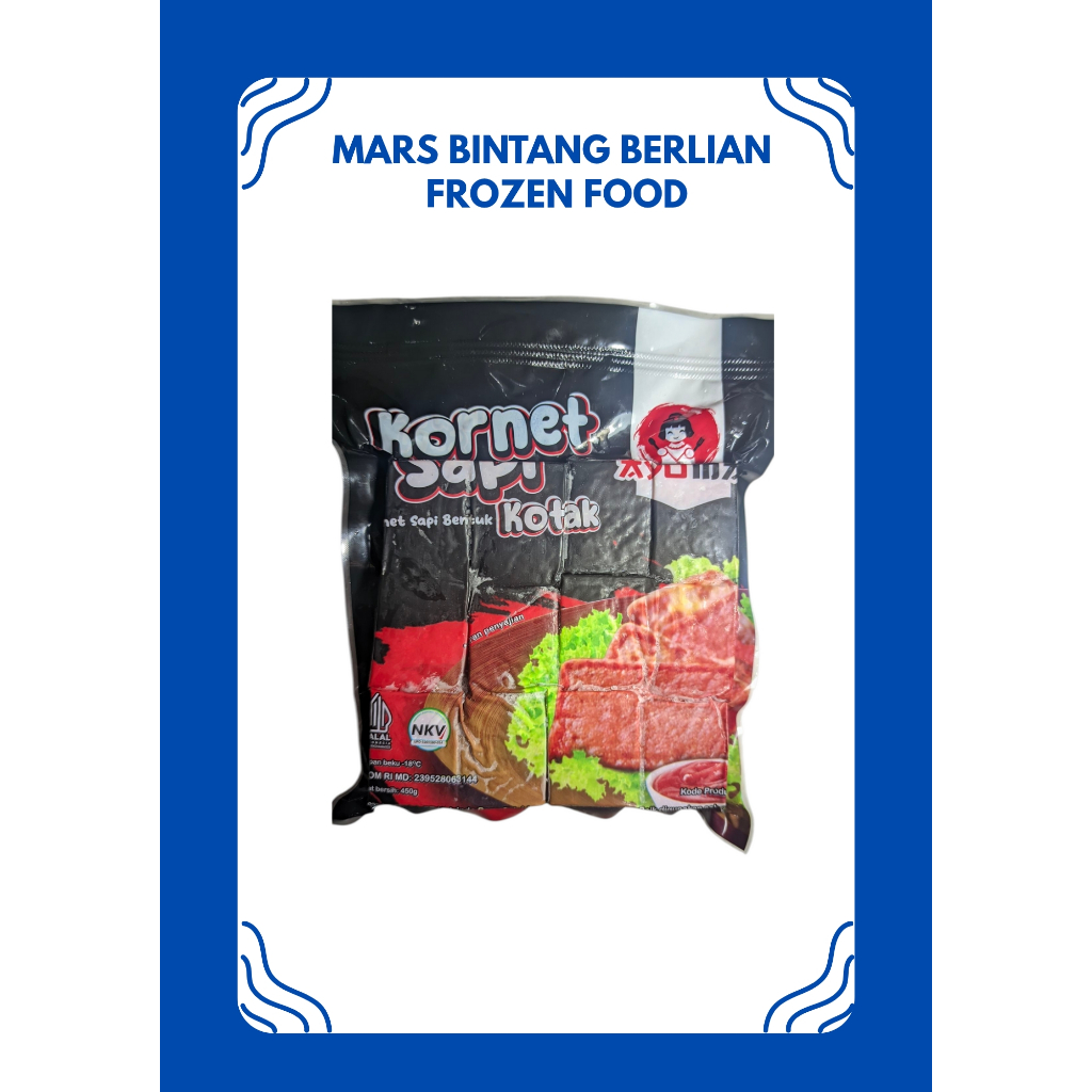 Ayoma Kornet Kotak 450gr