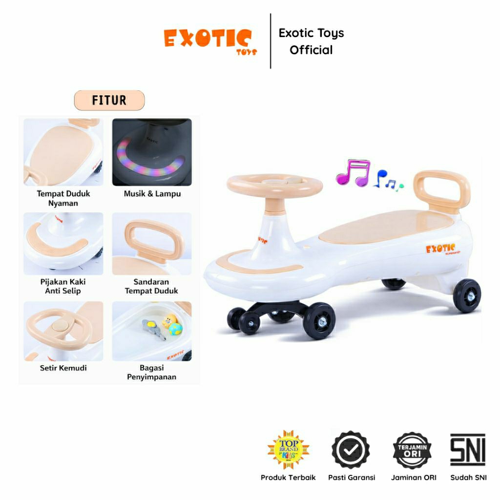 Exotic - Swing Car ET - 3106 Bebek / Swing Car ET - 3104 / Swing Car ET - 3101 / 3101 New Design / R