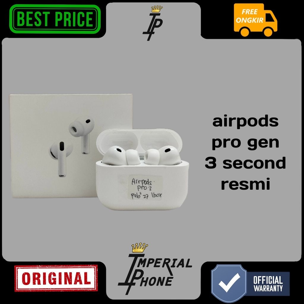 airpods pro gen 3 second resmi