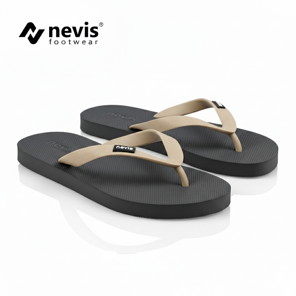 NEVIS Sandal Japit Pria Wanita Jumbo Big Size 39-46 Comfort Original Sendal Jepit Karet Premium