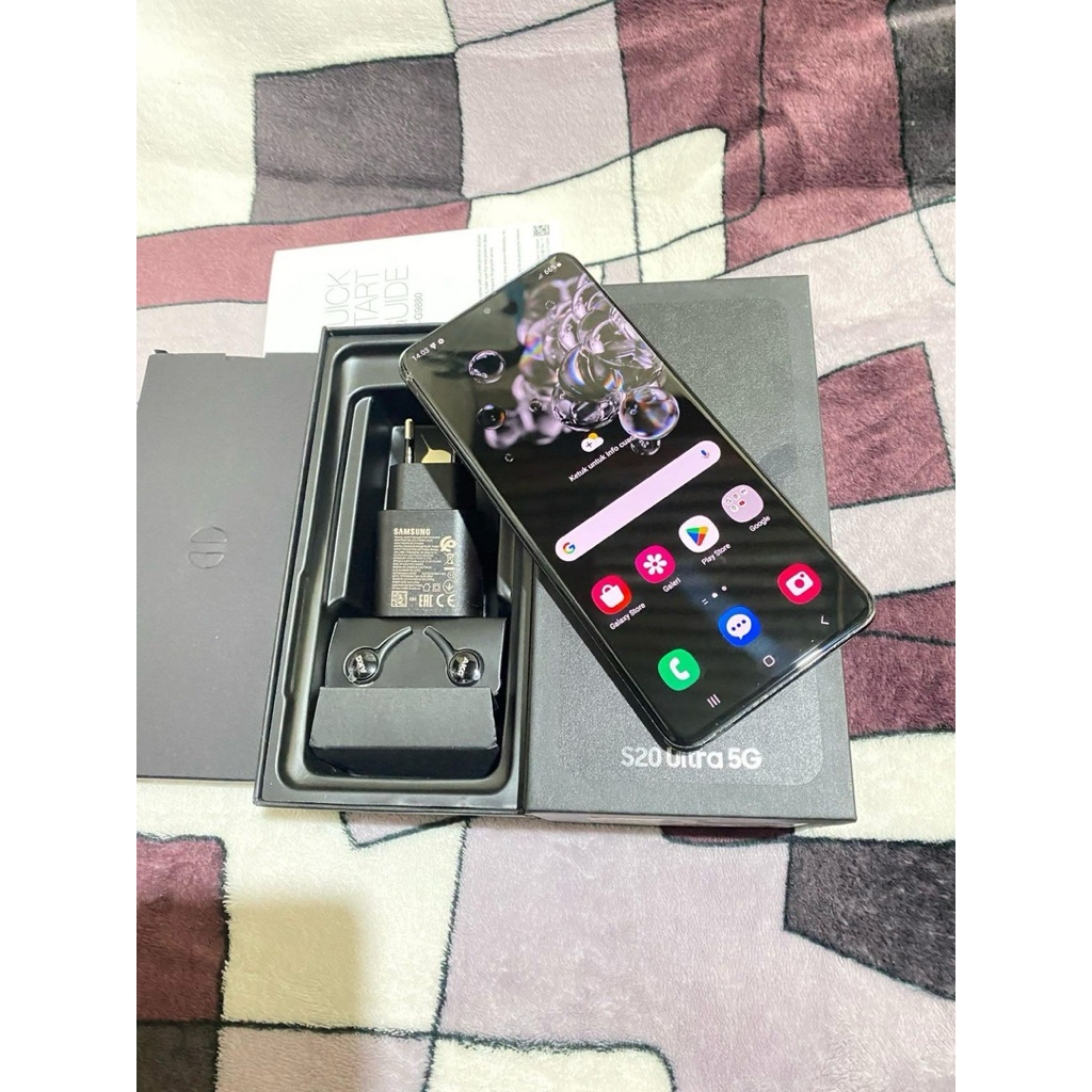 Samsung s20 ultra 12/128 Fullset oem SECOND