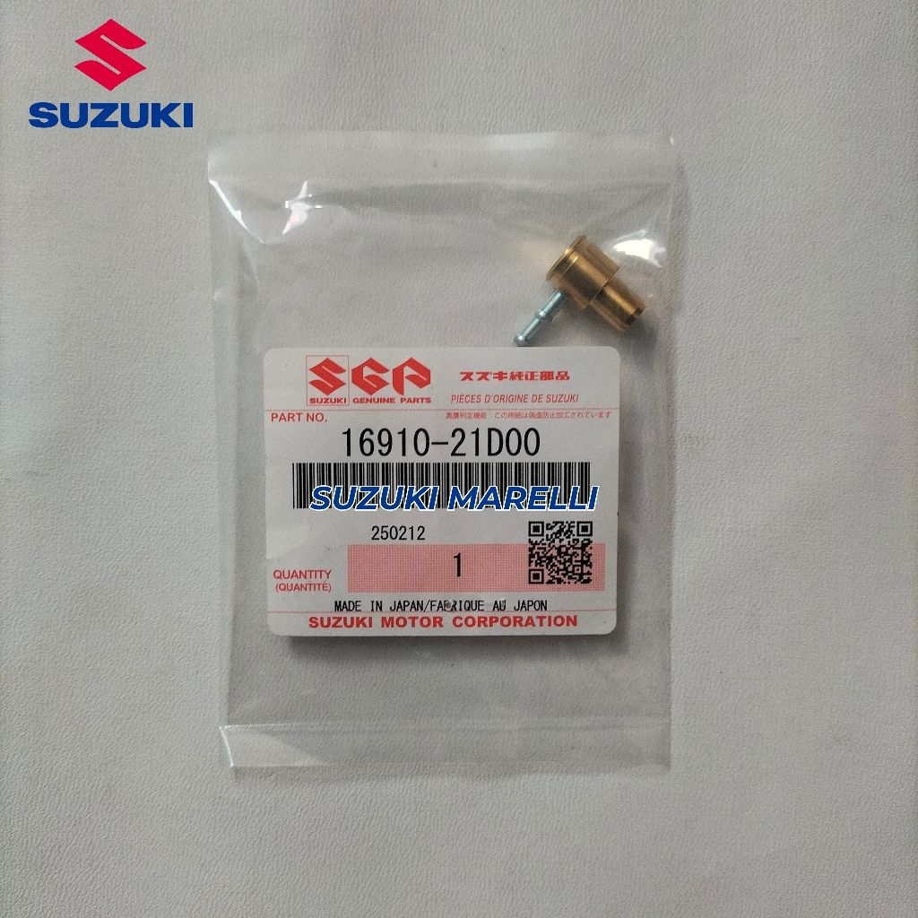 NEPEL KUNINGAN OLI SAMPING SUZUKI SATRIA 2TAK HIU LUMBA TORNADO RC100 ORIGINAL SGP