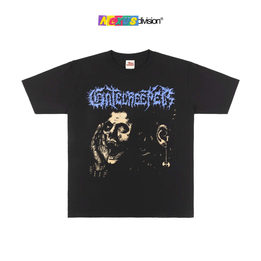 Gatecreeper - Gatecreeper Wishper Tshirt Black - Kaos Band Heavy Weight 16s