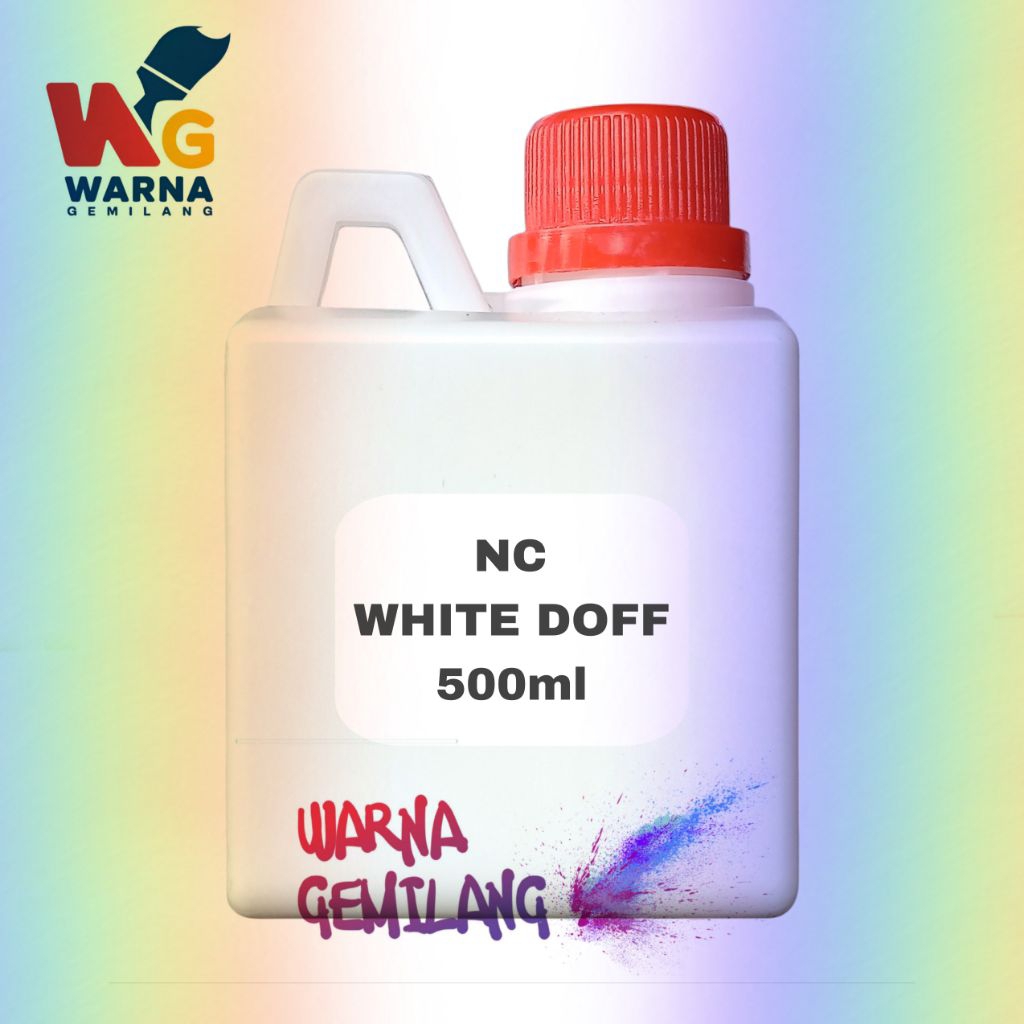 Cat NC Duco White Putih Doff 500ml