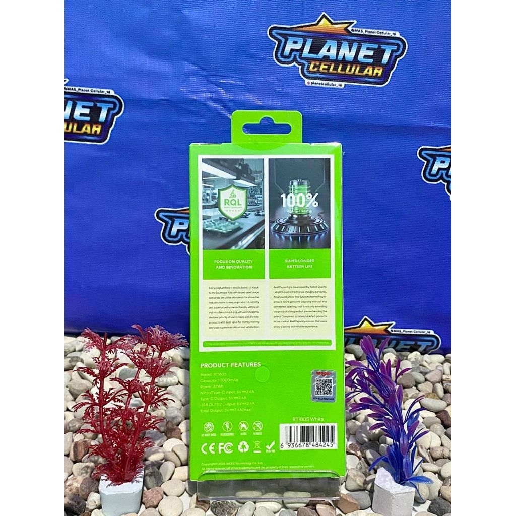 Power Bank Robot RT180S