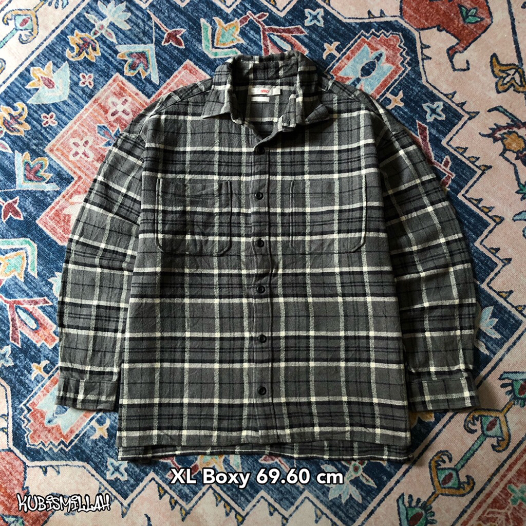 Spao outer kemeja 2 kantong