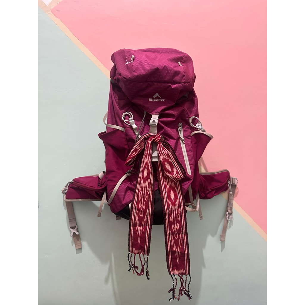 Carrier Eiger Ardor Lunaris 45L warna Pink