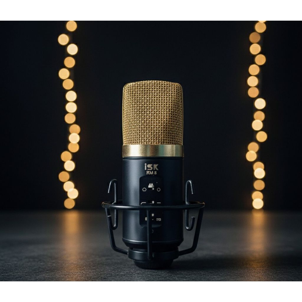 Microphone Condenser ISK RM8 Kondisi Bekas