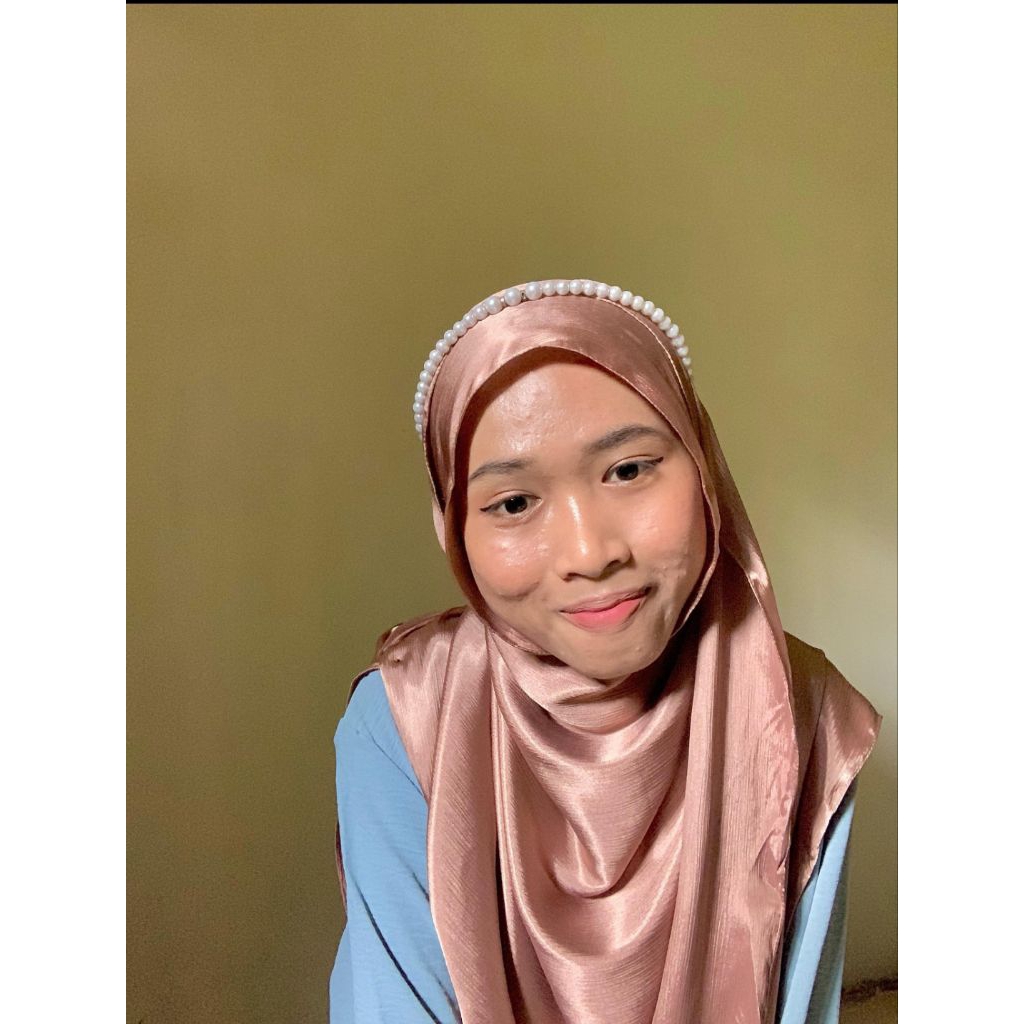 PRELOVED pashmina silk