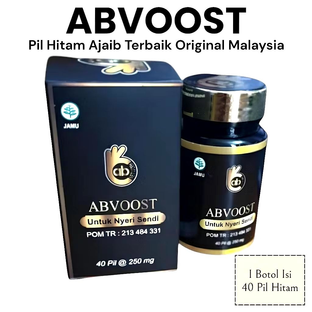 Abvoost Original 100% Obat Nyeri Sendi - Obat Sendi - Obat Saraf - Obat Segala Penyakit