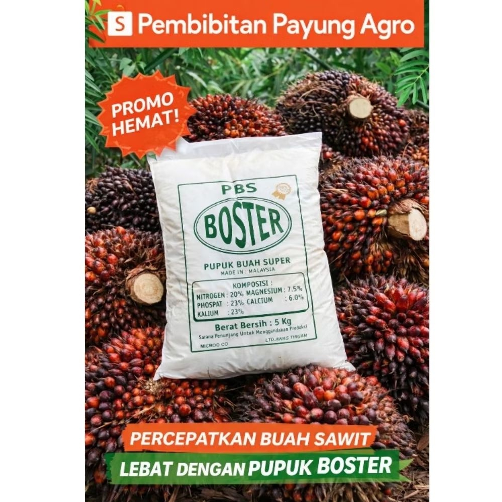 pupuk boster sawit malasia orizinal