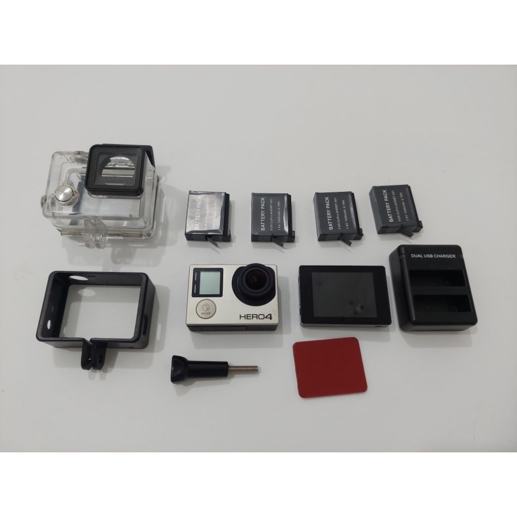 second Gopro hero 4 black second + layar external