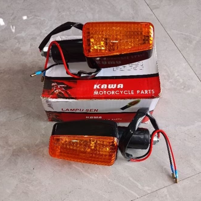 Lampu Sen Depan / Belakang Kawa MegaPro Primus/Lama – Sein Motor 12V 1 Set