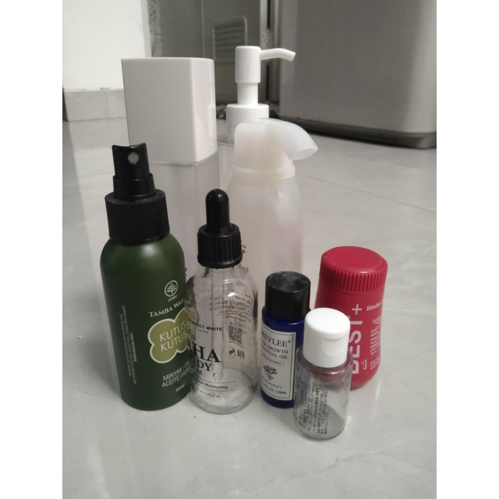 Wadah Skincare kosong Preloved