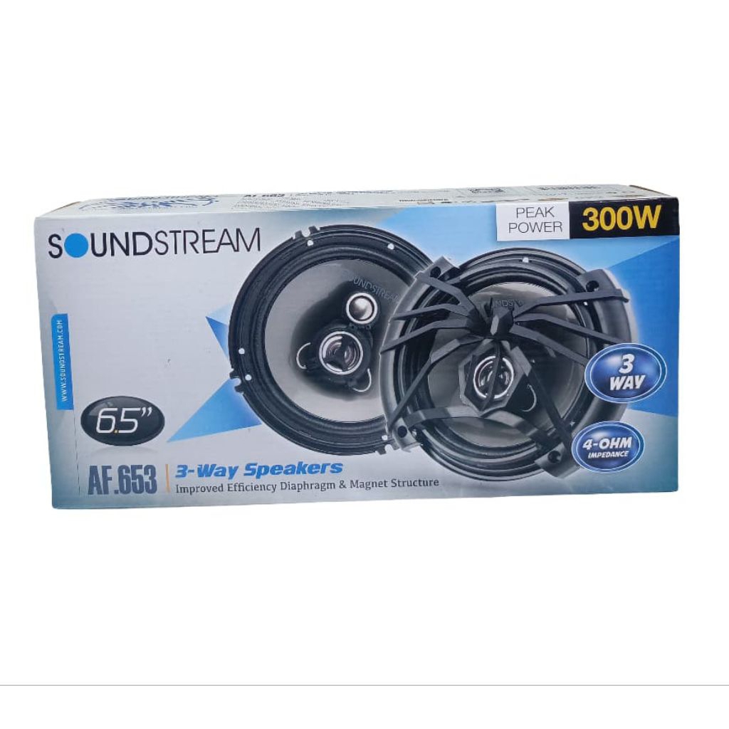 SPEAKER COAXIAL SOUNDSTREAM ARACHNID SERIES 6.5" AF-653 4OHM