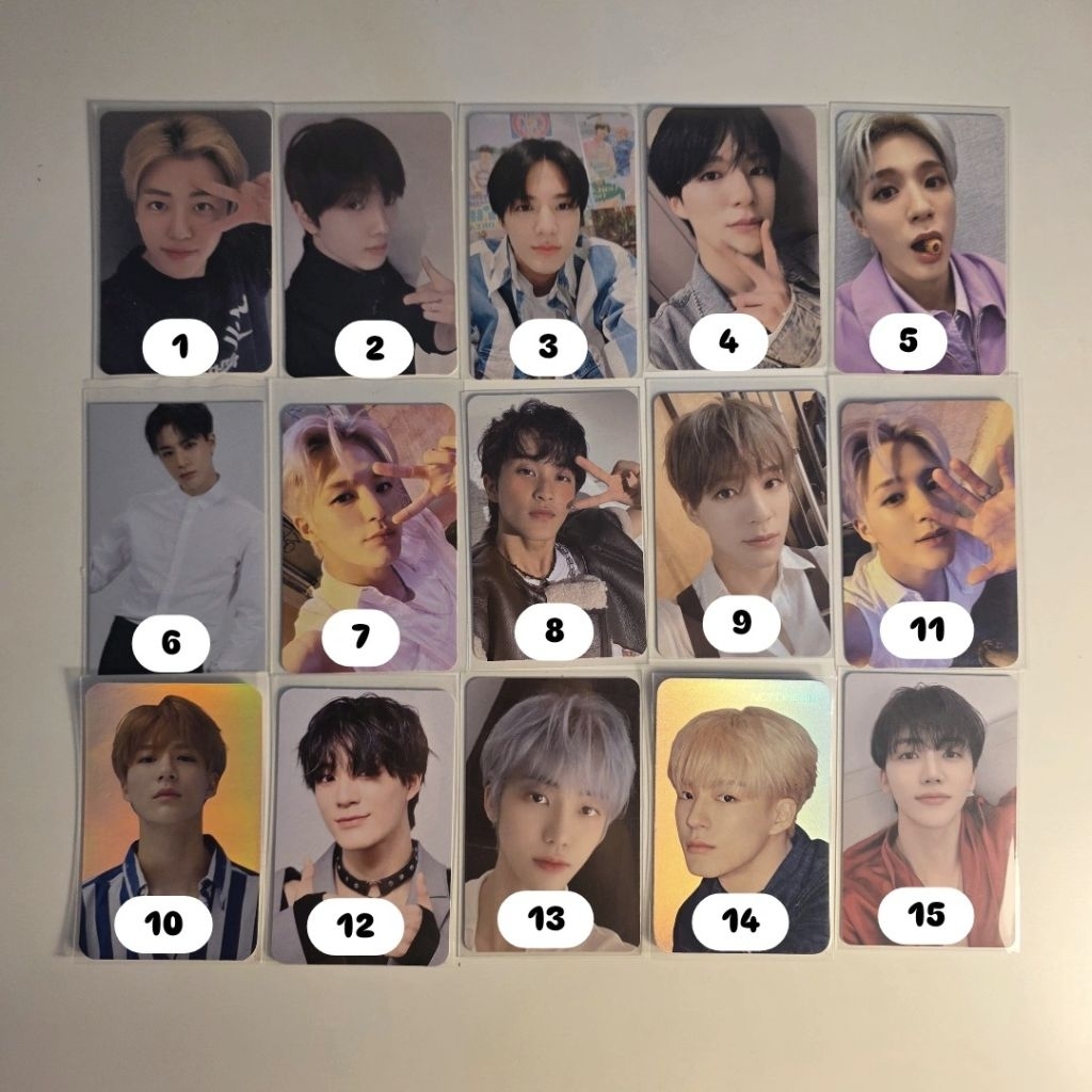 photocard nct dream yzy candy helfut mumo official