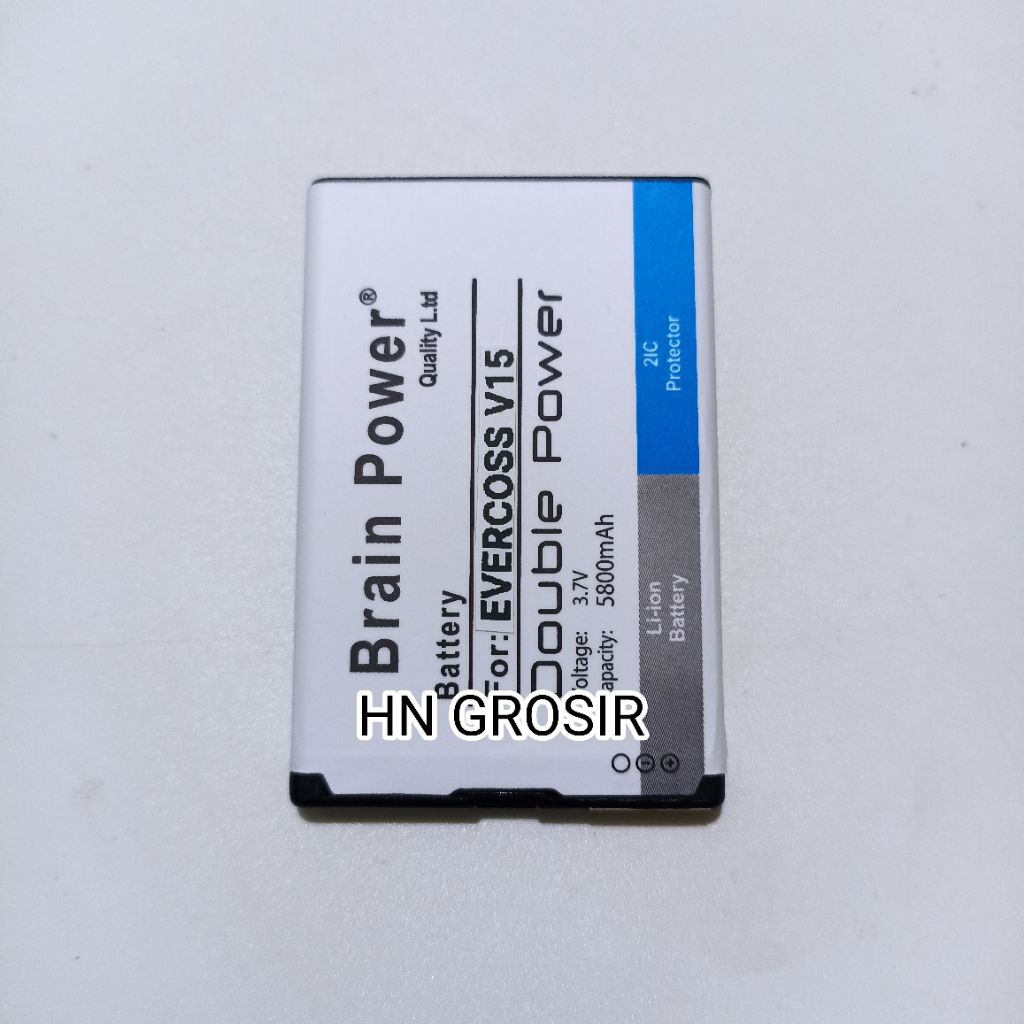 Baterai batre Cross atau Evercoss V15 double power battery hp