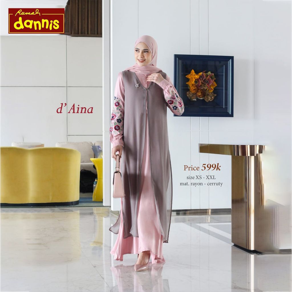 D'Aina Abaya Dannis Exclusive