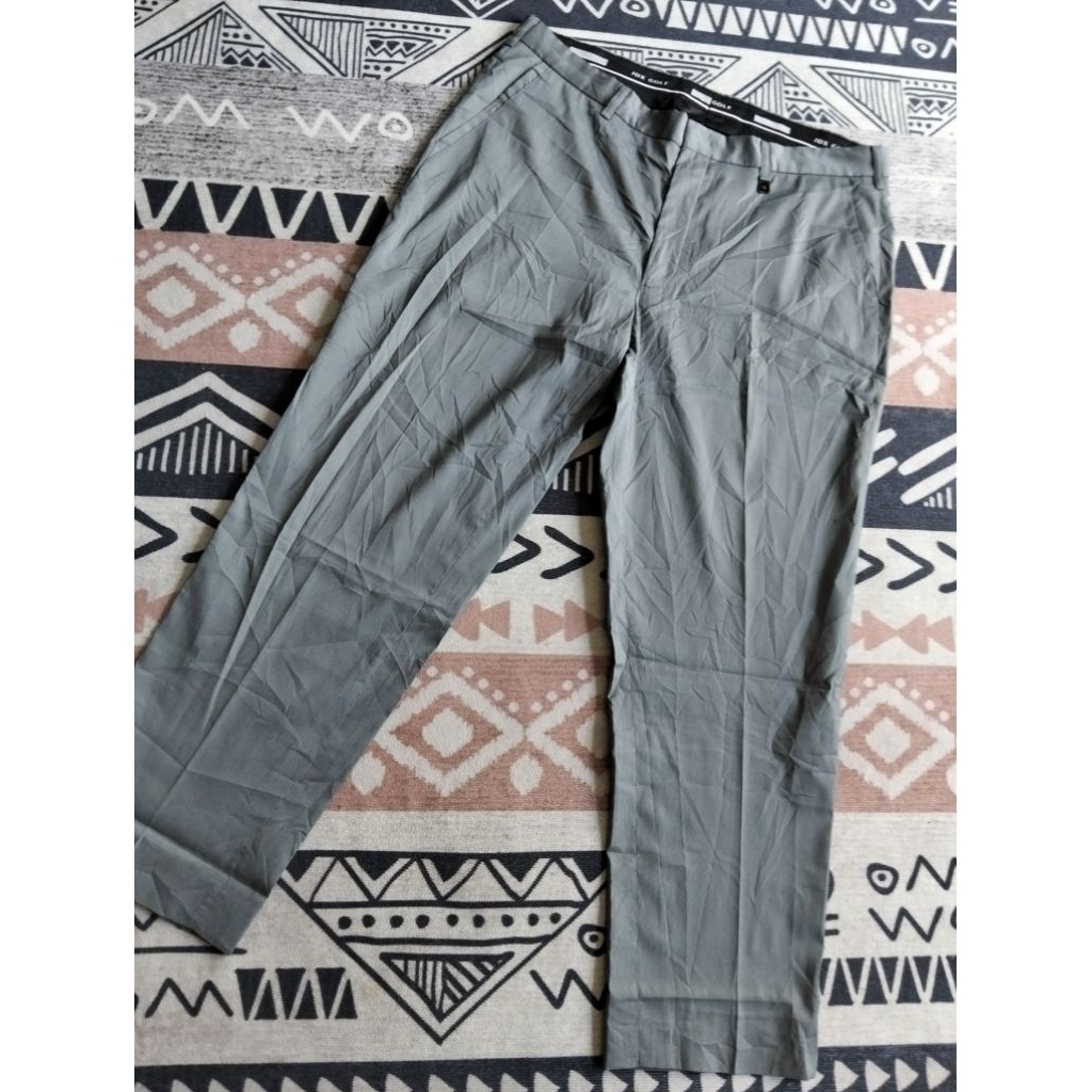 JDX golf celana pria formal grey