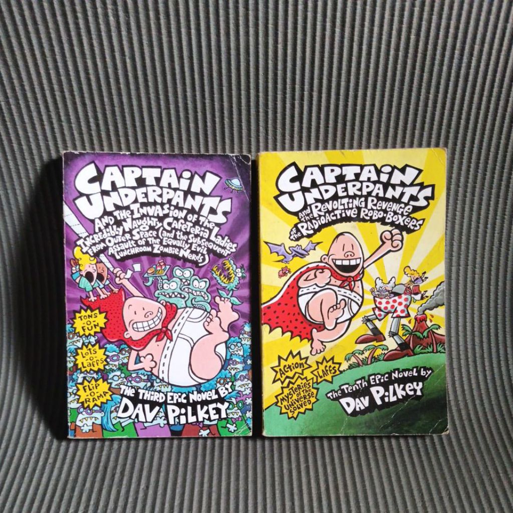 Novel Captain Underpants Import