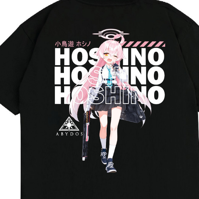 KAOS TAKANASHI HOSHINO BLUE ARCHIVE - KAOS DISTRO PRIA & WANITA KAOS ANIME & GAME BLUE ARCHIVE