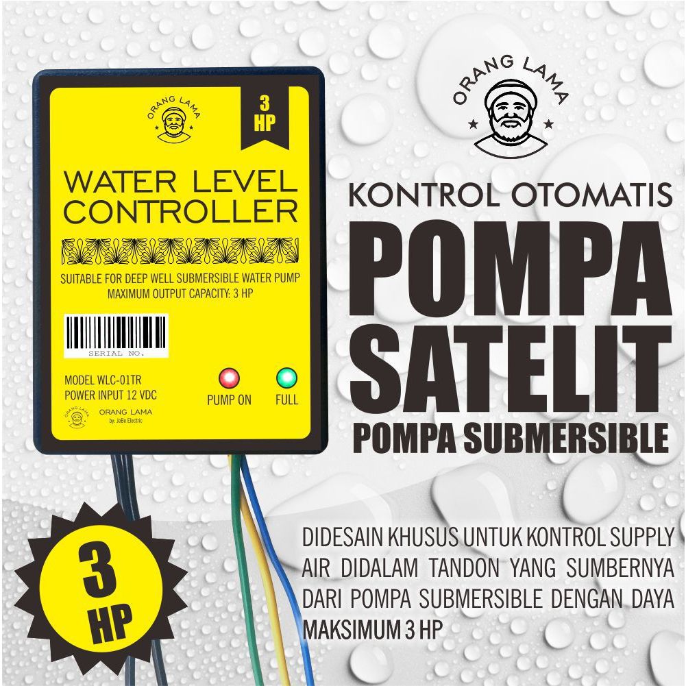 Alat otomatis tandon air pompa sibel satelit pompa celup