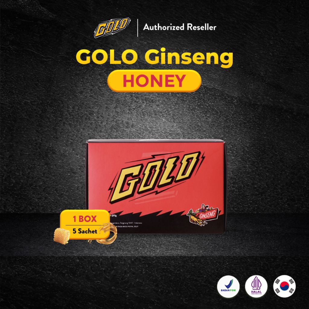 Golo Ginseng Botanical 1 Box Original Bisa Persachet Privasi Aman
