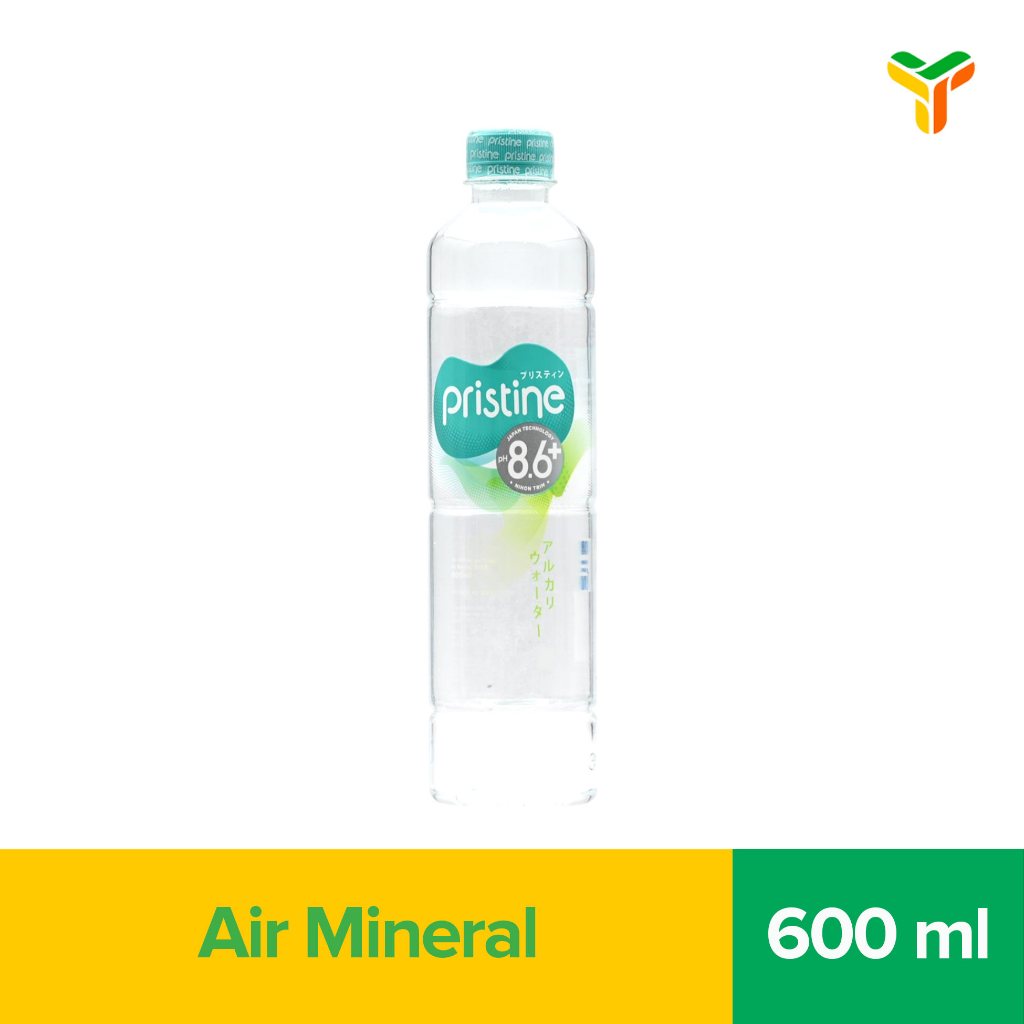 Pristine 8.6 Plus 600 Ml Minuman Air Mineral