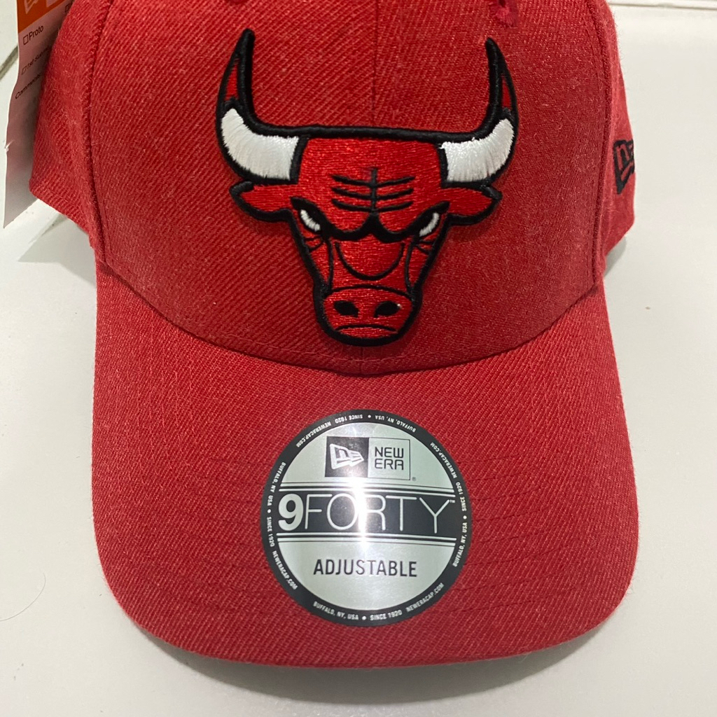 Topi baseball cap NBA New Era original Chicago Bulls BNWT