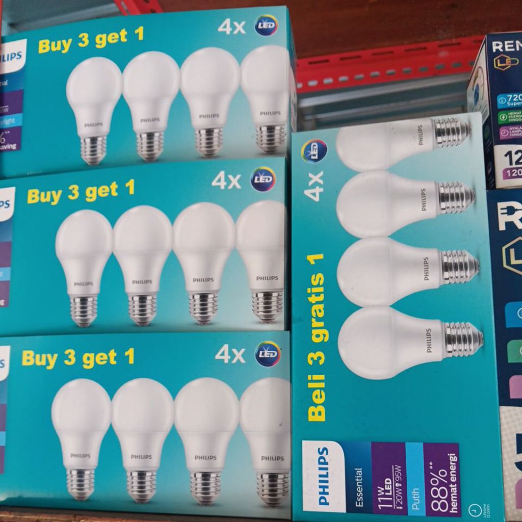 Lampu philip paketan